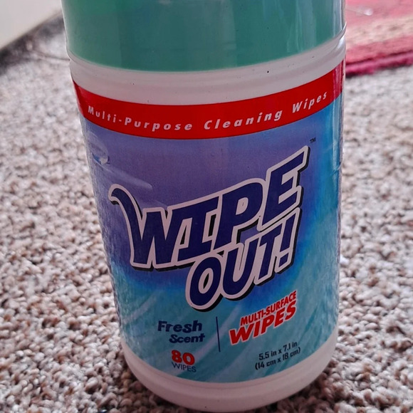 Wipe out cleaning wipes. Fresh scent - Picture 1 of 5